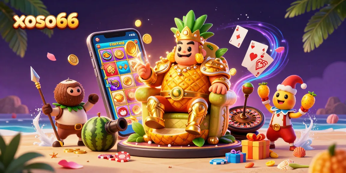 Xoso66 invites players to enjoy dynamic slots and exciting games in a vibrant casino scene