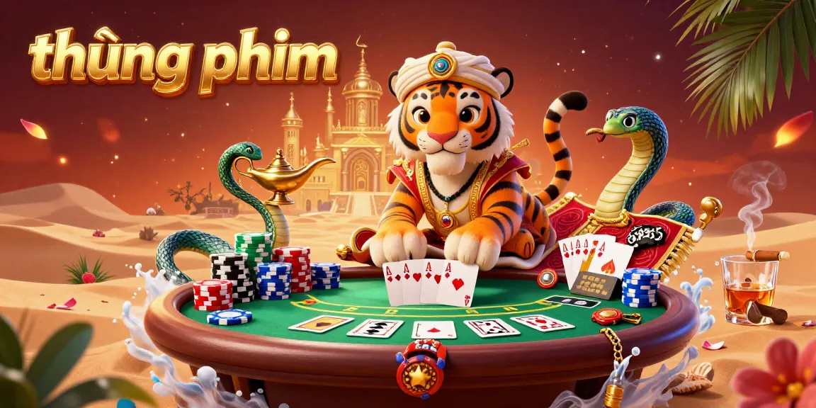 Engage in thrilling thúng phim experiences with vibrant poker games and Arabian Nights characters.