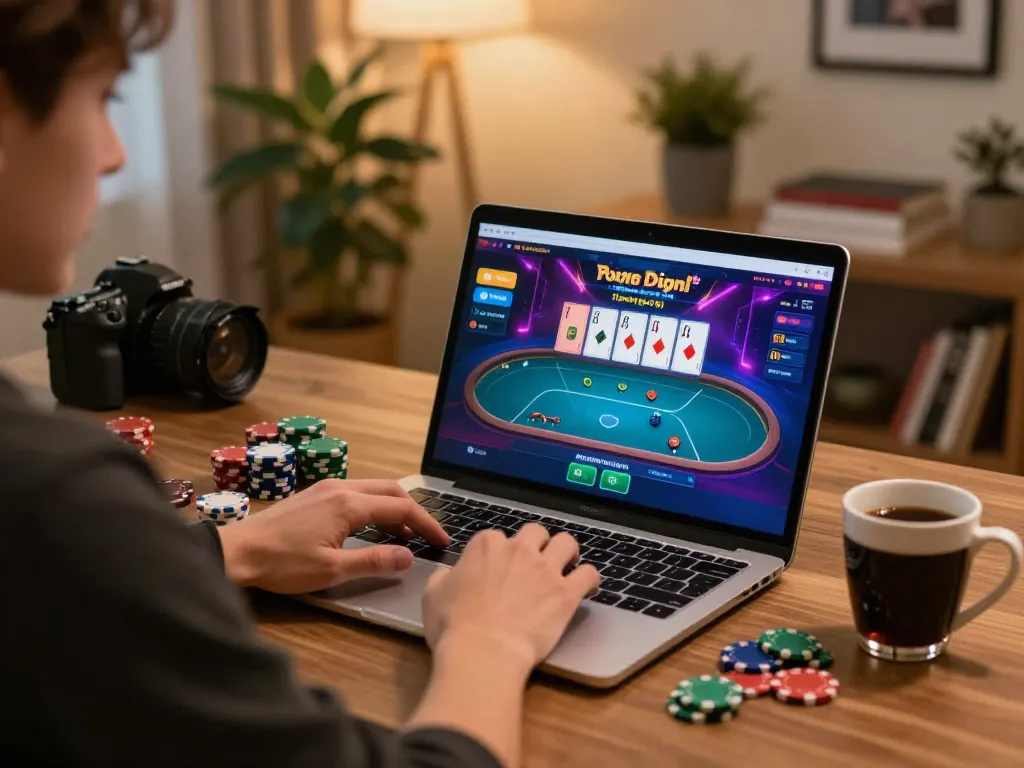 Kuwin provides a thrilling online poker experience with players engaged in exciting gameplay.