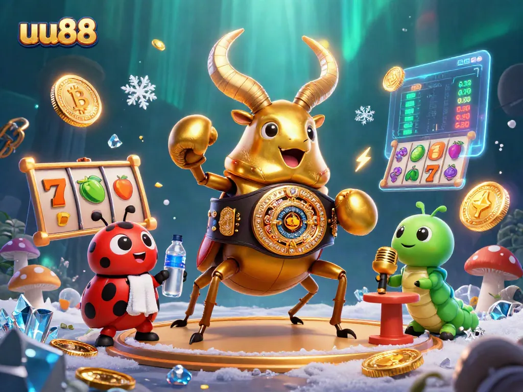 Engage with the thrilling uu88 casino experience featuring vibrant characters and dynamic game elements.