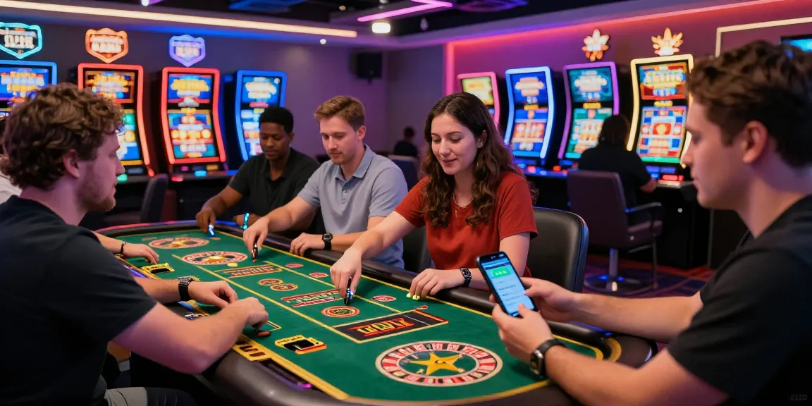 Players enjoying credit card casino games at https://brcs.co.uk with vibrant atmosphere and dynamic promotions.