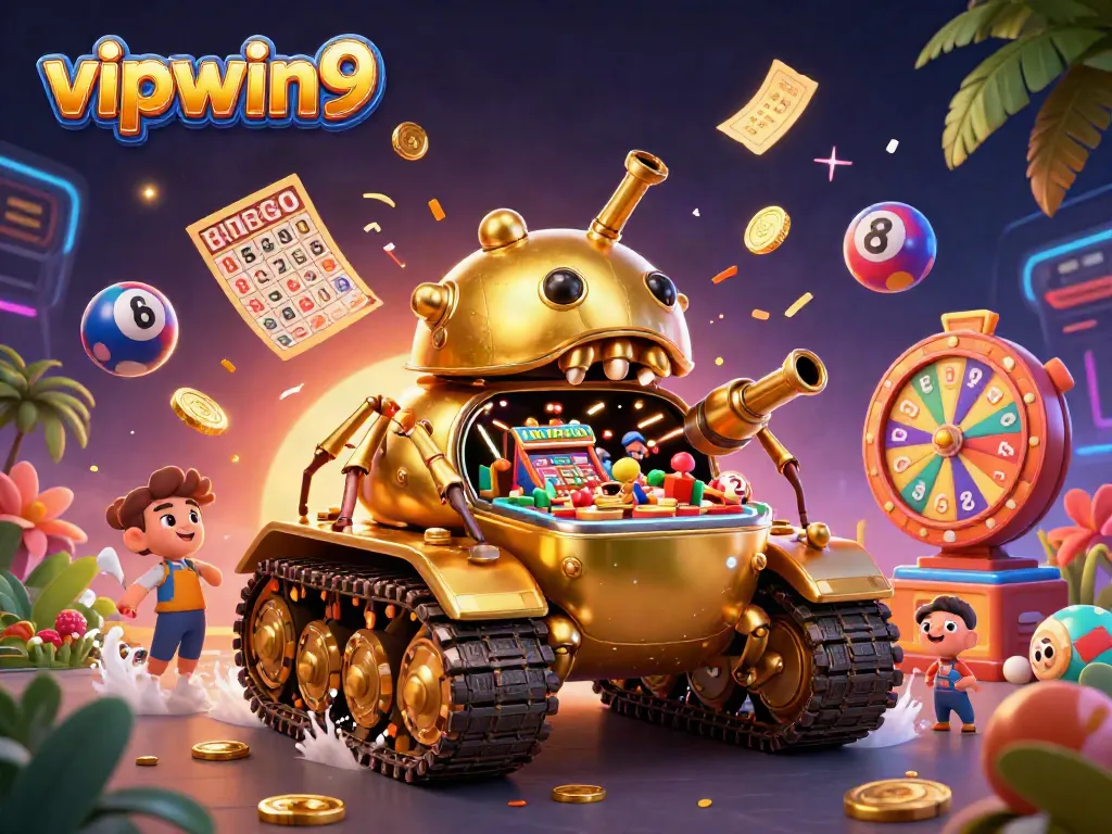 Experience the thrill of winning with vipwin9 in a lively, dynamic casino scene.
