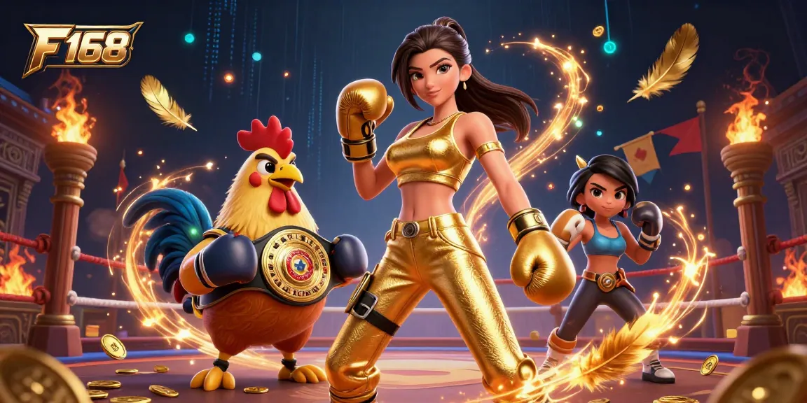Engage with F 168 in a vibrant, action-packed online casino scene showcasing high-energy competition.