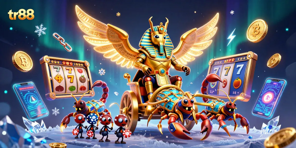 Experience jackpot excitement at tr88 with vibrant 3D characters and dynamic casino elements.