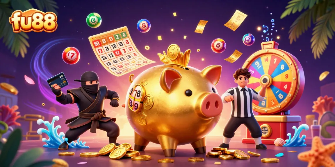 Play thrilling lottery games at fu88 with exciting cash prizes amidst vibrant colors.