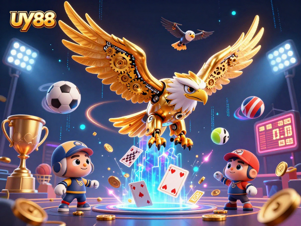 Engage with uy88 gaming excitement featuring dynamic casino elements and sports betting flair