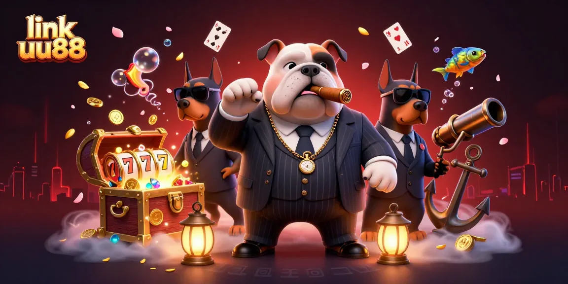 Experience excitement with link uu88 while encountering a dynamic mafia-themed casino scene.