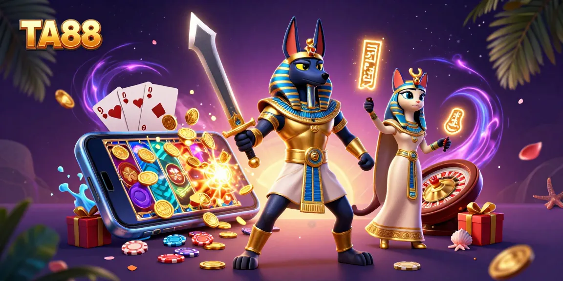 Spin to win big jackpots at TA88 with vibrant ancient Egyptian themed casino games