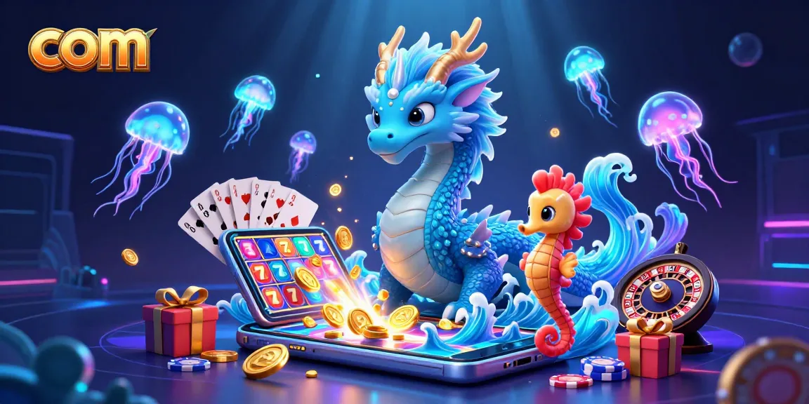 Experience the thrill of slots and jackpots in com with vibrant 3D casino elements.
