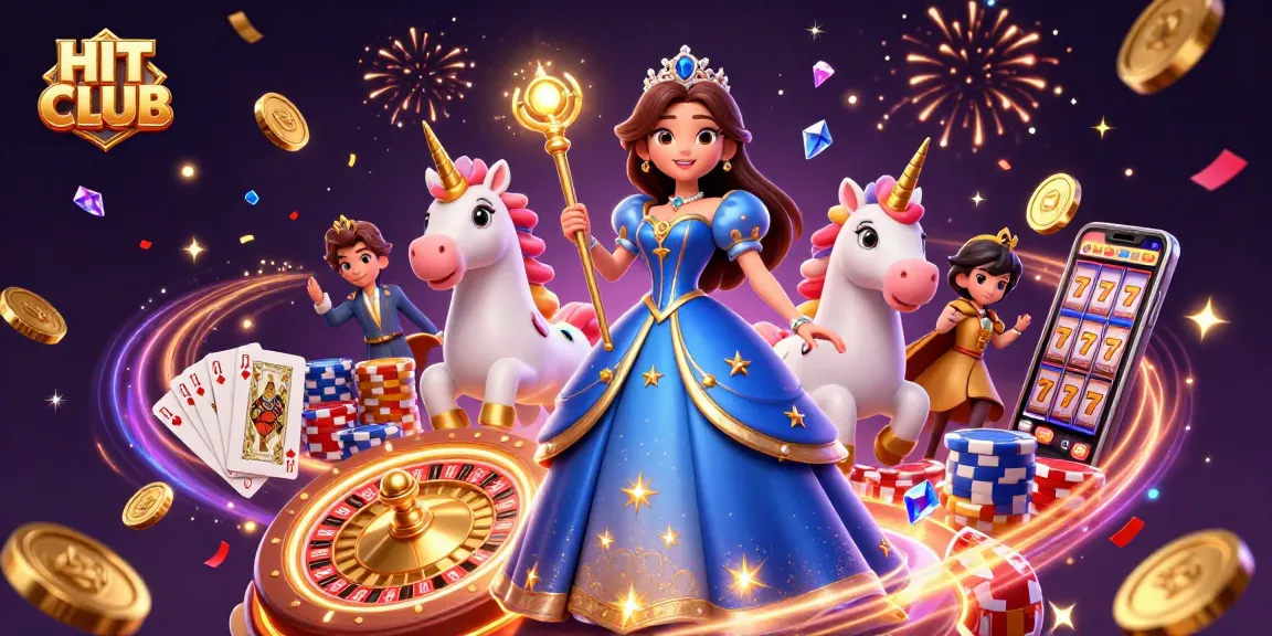 Engage in HIT CLUB with mesmerizing games and stunning visuals of rich casino graphics.
