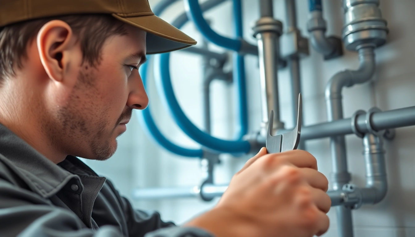 Expert performing whole house repiping services Tampa, showcasing reliable plumbing techniques.