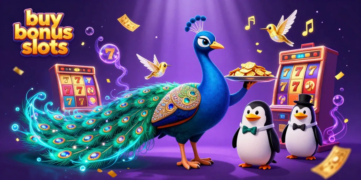 Experience thrilling fun with buy bonus slots in this vibrant, dynamic casino scene!
