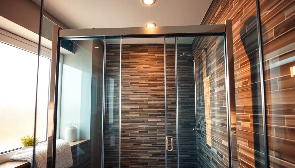 Elevate your bathroom's appeal with sleek sliding shower doors that combine style and functionality.