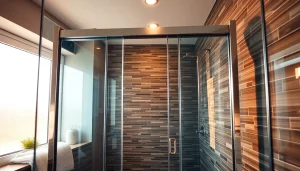 Elevate your bathroom's appeal with sleek sliding shower doors that combine style and functionality.