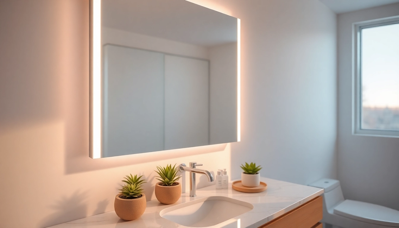 Enhancing Your Space with an Elegant LED Mirror
