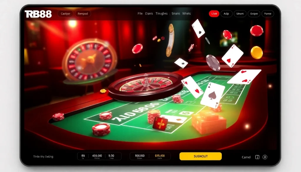 Experience the thrills of gambling on TR88 trang chủ with dynamic online casino action.